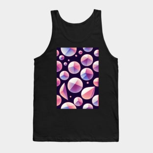 Jewel Pattern - Pink Quartz, for a bit of luxury in your life! #8 Tank Top